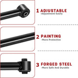 Richeer Front Upper and Lower Control Arms 2-3"" Lift For 2003-2009 Ram