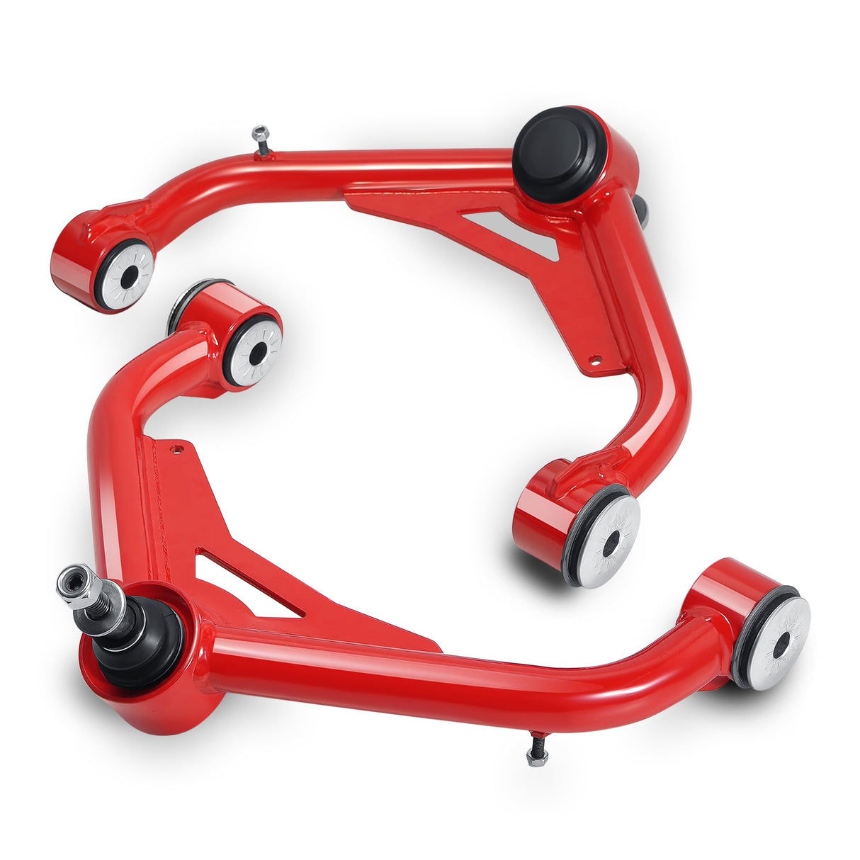 Richeer 2-4"  Front Upper Control Arms & 2-4" Lift Suspension Kit Adjustable Control Arm (2000-2010 Silverado, 2000-2010 Sierra, 2003-2009 H2)