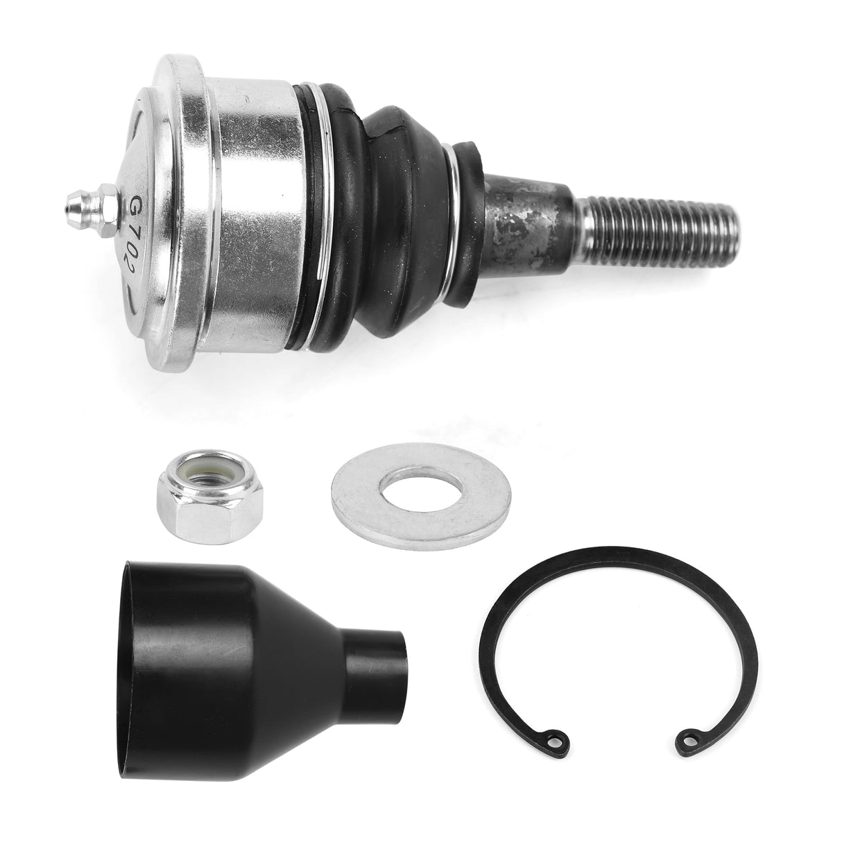 Richeer 2-4" Front Upper Control Arms & 2-4" Lift Suspension Kit Adjustable Control Arm (2000-2010 Silverado Sierra, 2003-2009 H2)