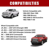 Richeer 1.5" 5x5.5" to 5x5“ Wheel Adapter for Off-Road Vehicles (Ford, Ram & More)