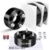 Richeer 2 inch 4x4 Wheel Spacers for Golf Carts -2" Thick Black