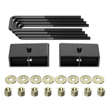 Richeer 6x5.5 Wheel Spacer & 2" Rear Leveling Lift (1999-2025 Silverado,Tahoe,Suburban,Express,Avalanche,Sierra,Yukon,Canyon,Savana,Escalade,GMC)