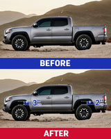Richeer 3" Front 2" Rear Leveling Kit for Toyota for Tacoma 3"+2" Height for 2005-2023 Tacoma