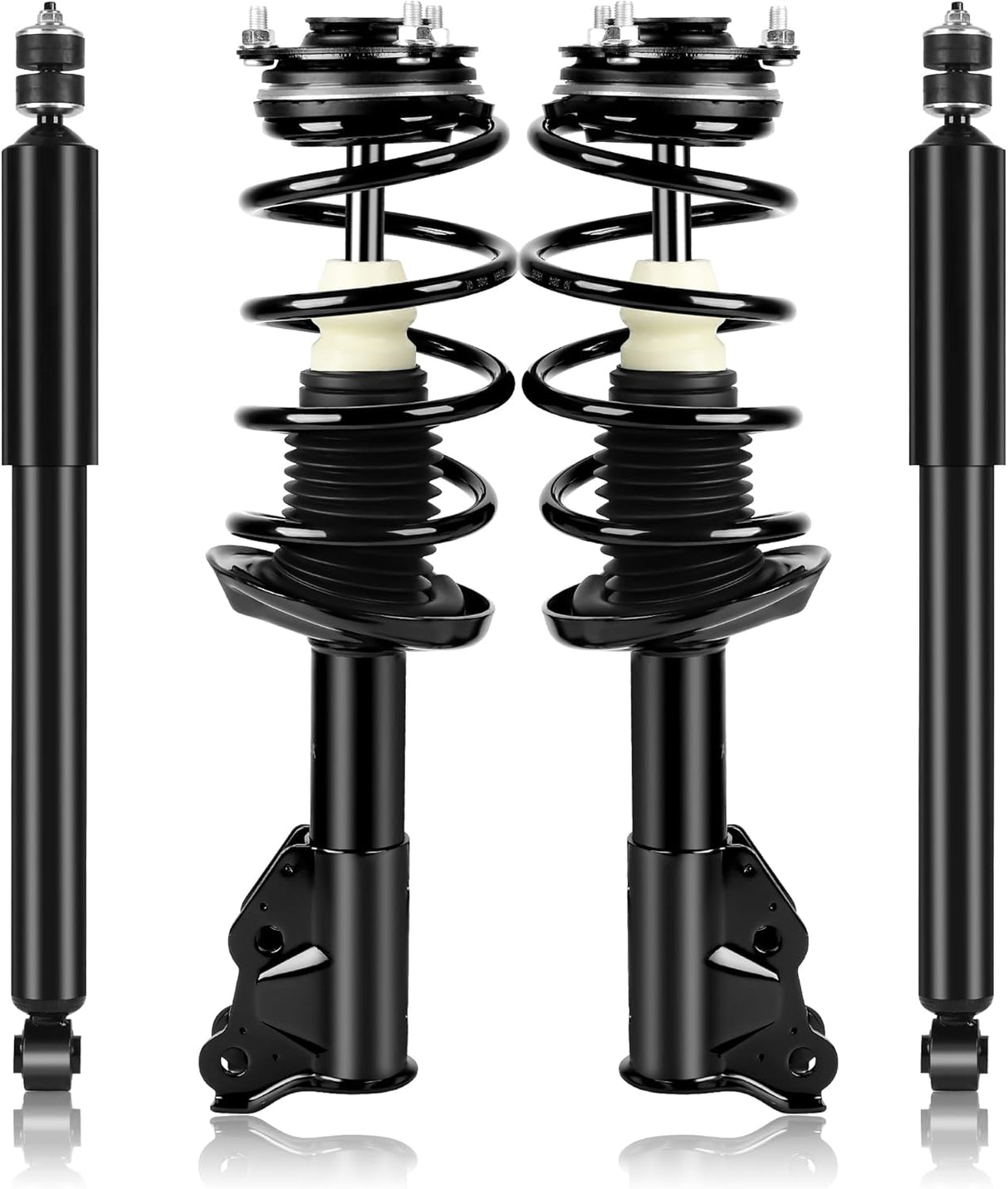 Richeer Front and Rear 4 PCS Strut Assembly Compatible (2006-2011 Civic)