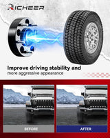 Richeer 1.5" 5x5 Wheel Spacers  with 14x1.5 Studs & 71.5mm bore