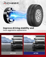 Richeer 1.5 inch 5x5 Wheel Spacers with 14x1.5 Studs & 71.5mm bore