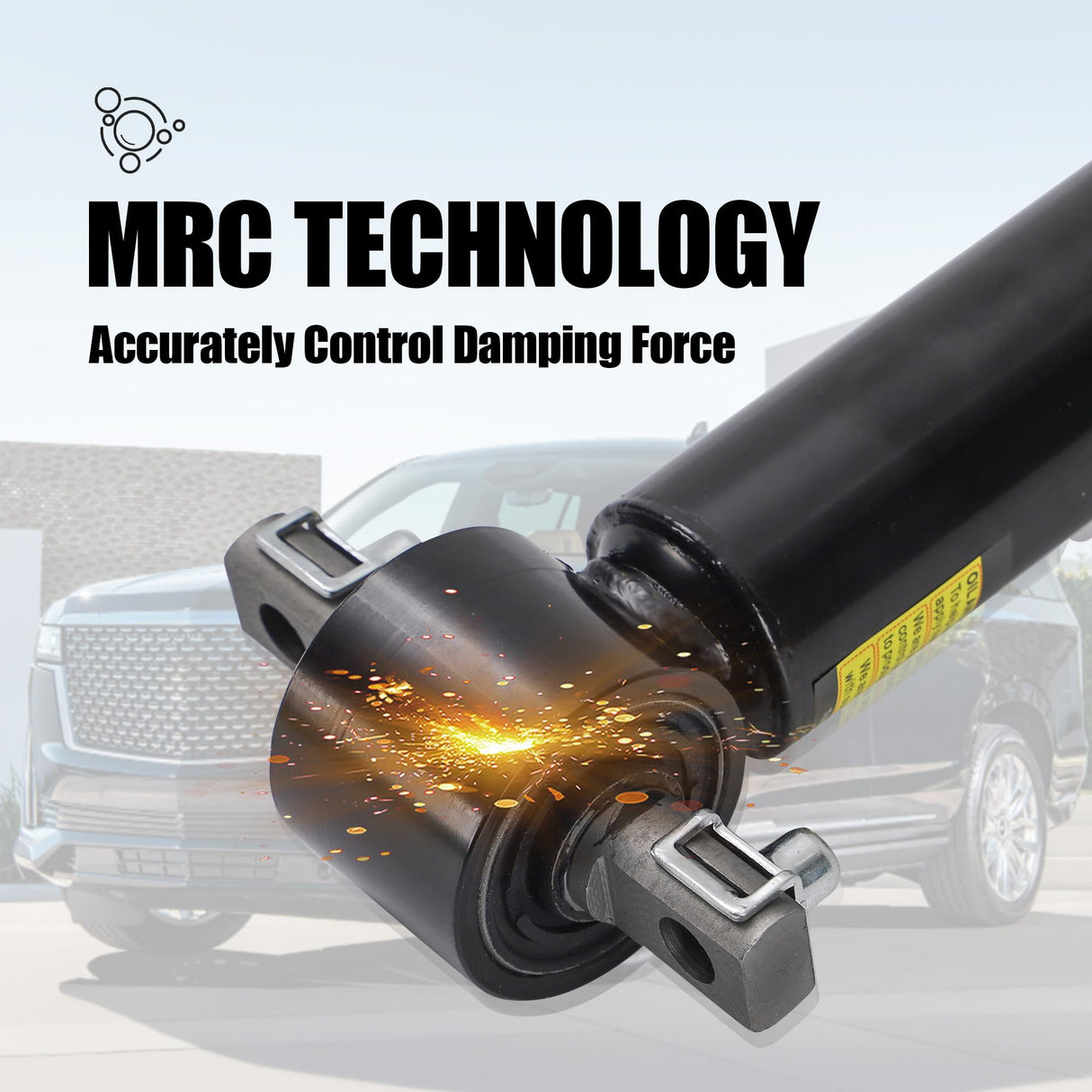 Richeer Front Strut Shock Absorber Magnetic Control ( 2015-2020 GMC Chevrolet Cadillac)