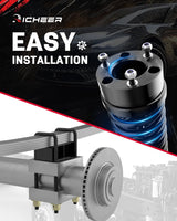 Richeer 3" Front 2" Rear Leveling Kit for Nissan(2004-2023 Titan)