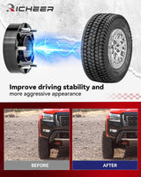 Richeer 2'' 6x4.5 Hub Centric Wheel Spacers for Off-Road Vehicles (Nissan & More)