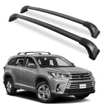 Richeer 220LBS Roof Rack Cross Bars (2014-2019 Highlander XLE/Limited & SE/LE/LE Plus/LE), Heavy Duty Aluminum Cross Bar）