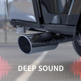 Richeer 3" Inlet Exhaust Tip 6” Outlet 15” Overall Length Stainless Steel Exhaust Tip