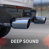 Richeer 2.75-3.5" Exhaust Tip, 2.75" Inlet 3.5” Outlet 12” Overall Length Stainless Steel Exhaust Tip