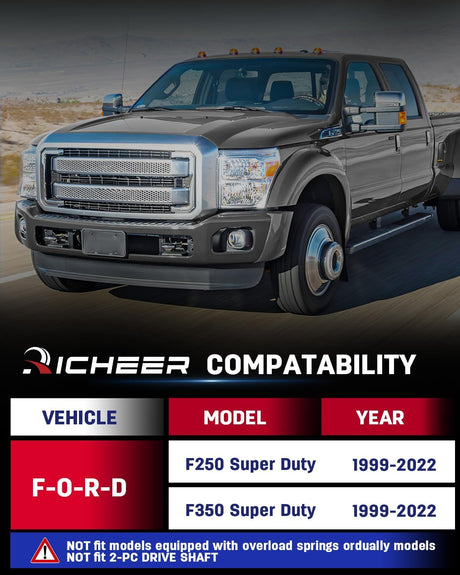 Richeer 2" Rear Leveling Kit for Ford(F250, F350)