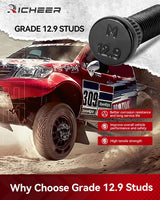 Richeer 1.5" 6x120mm Hub Centric Wheel Spacers Fits 2015 Chevy Colorado 2018 Traverse 2015 + GMC Acadia Canyon