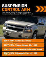 Richeer 3" Leveling Kit & 2-4" Upper Control Arms (2007-2016 Silverado/Sierra)