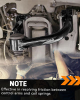 Richeer Front Upper Control Arms for 2-4" Lift Fits Chevy, GMC(07-16 Silverado, Sierra, Tahoe & More)