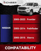 Richeer 1.5" 6x4.5" Hub Centric Wheel Spacers for Off-Road Vehicles (Nissan & More)