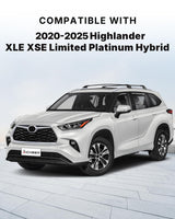 Richeer 260LBS Roof Rack Cross Bars (2020-2025 Highlander XLE XSE Limited Platinum Hybrid), Heavy Duty Aluminum Cross Bar