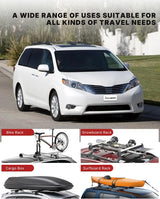 Richeer 165LBS Roof Rack Cross Bars Aluminum Cross Bar  (2011-2020 Sienna)