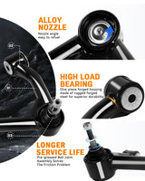 Richeer 3" Leveling Kit & 2-4" Upper Control Arms (2007-2016 Silverado/Sierra)