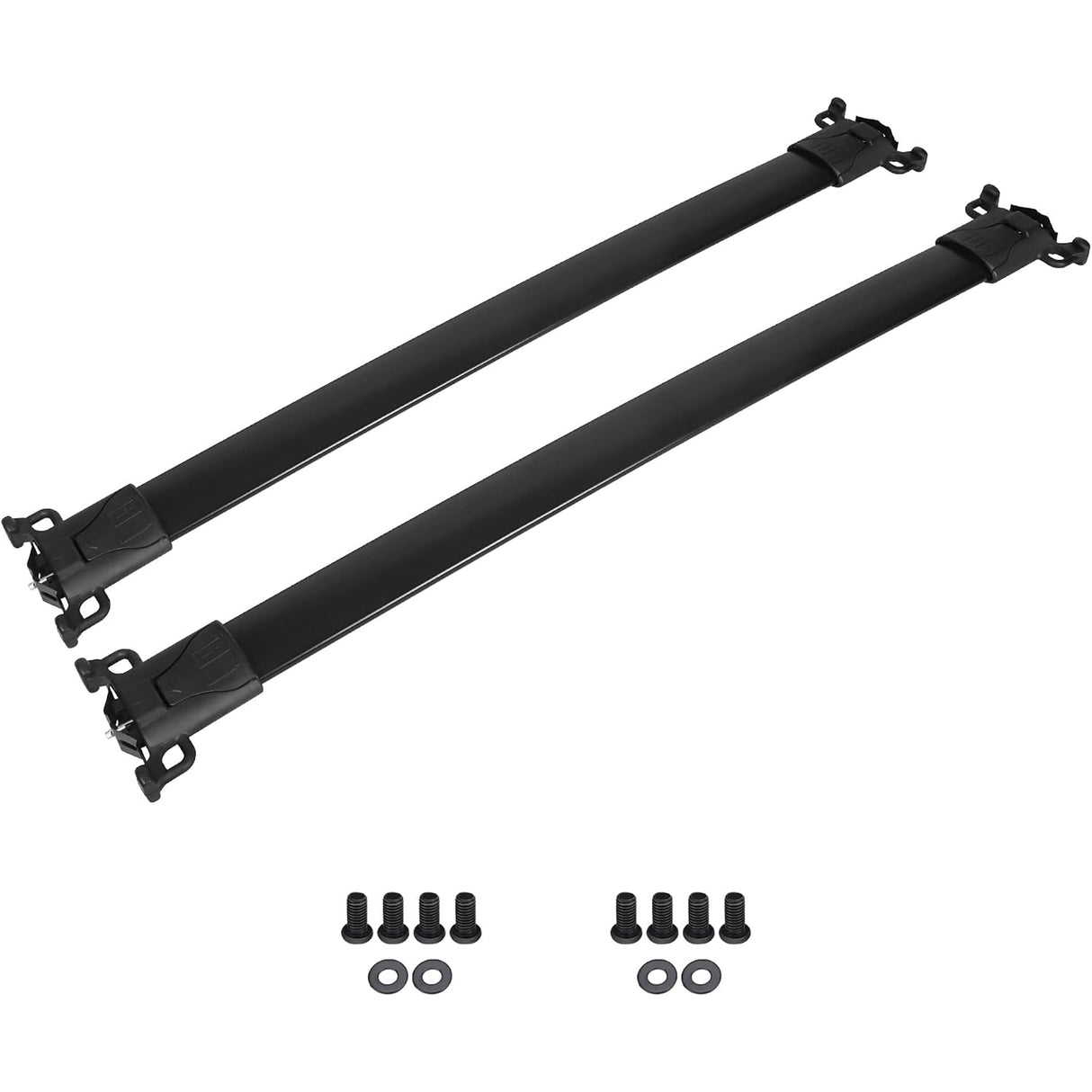 Richeer Aluminum Roof Rack For 2010-2017 Equinox&Terrain,165 Lbs Crossbars Cargo Carrier Rooftop Luggage Kayak Bicycles Canoe Snowboard