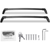 Richeer Heavy Duty 260LBS Roof Rack Crossbars for 2020‑2026 Toyota Highlander – Lightweight Aluminum, Metal Anti‑Theft Lock System, Wind‑Reducing Design, Fits Luggage, Bikes, Kayaks & More