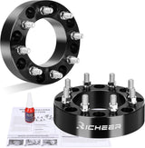 Richeer 2'' 8x180 to 8x6.5 Wheel Adapters for Silverado Sierra 2500 3500 HD（2PCS）