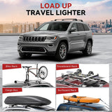Richeer 360LBS Roof Rack Cross Bars for 2011-2021 Jeep Grand Cherokee