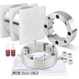 Richeer 2'' 4x137 Wheel Spacers with 12x1.5 Studs & 110mm Bore for 2017-2025 Can-Am Maverick X3, 2019-2025 Talon 1000R 1000X, 2016-2024 Pioneer 1000