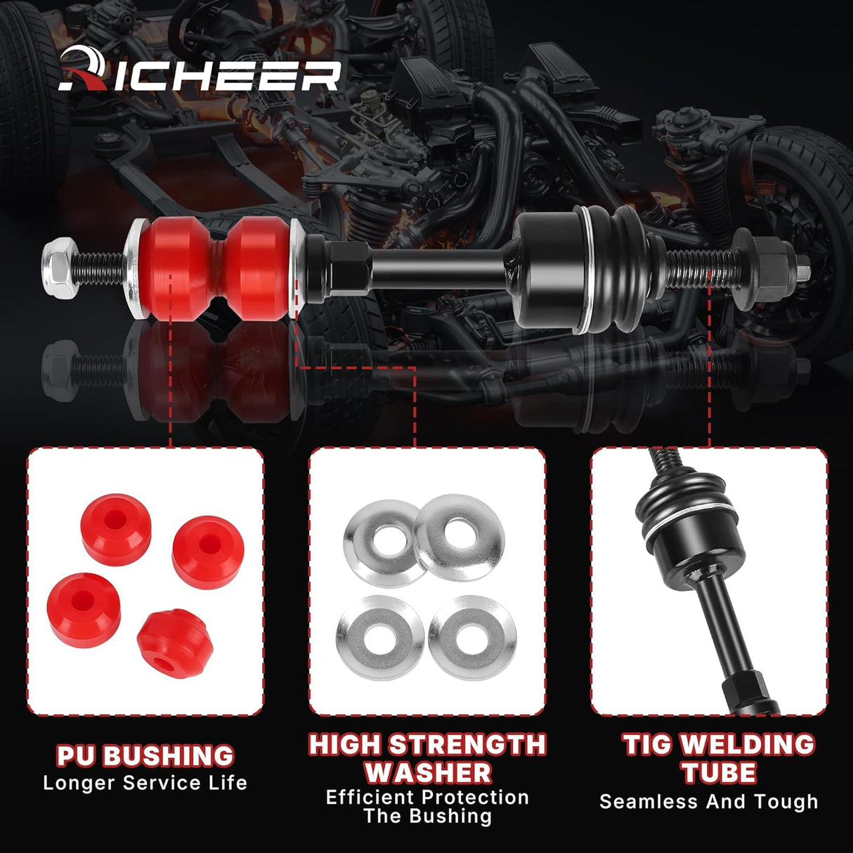 Richeer Front Sway Bar Link (2005-2008 Ford 2006-2008 Linclon）