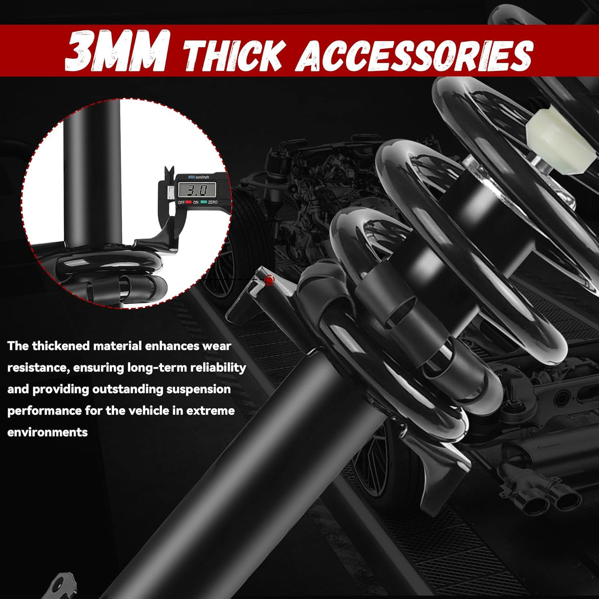 Richeer Front 2 PCS Struts shocks Assembly Compatible with 2008-2012 Accord