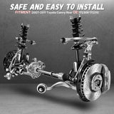 Richeer Rear 2 PCS Strut Assembly Shock Absorber Front (2007-2011 Camry)