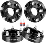 Richeer 1.5" 5x5 Wheel Spacers  with 14x1.5 Studs & 71.5mm bore