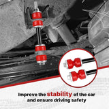 Richeer Front Sway Bar Link, Suspension Sway Bar Replace (1997-2003 Ford)