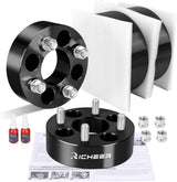 Richeer 1.25" 5x4.5" to 5x5" Wheel Adapters for Off-Road Vehicles 4PCS (Ford, Jeep & More)