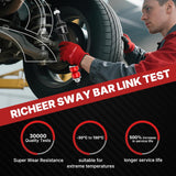 Richeer Front Sway Bar 2PCS Compatible with Sway Stabilizer Link fit (Dodge RAM)