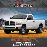 Richeer Front Upper and Lower Control Arms 2-3"" Lift For 2003-2009 Ram