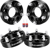 Richeer 1.25" 5x4.5 to 5x5 Wheel Adapters 4PCS(Ford Jeep)