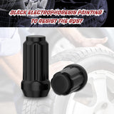 Richeer M12x1.5 Lug Nuts, 20PCS Spline Acorn, Closed End for Trucks & SUV