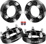 Richeer 1" 5x4.5" Wheel Spacers for Off-Road Vehicles (Ford, Jeep & More)