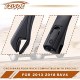 Richeer 220LBS Roof Rack for 2013-2018 RAV4 Aluminum Roof Rack Can Carry Camping Equipment Luggage Kayak Canoe Bike Skis