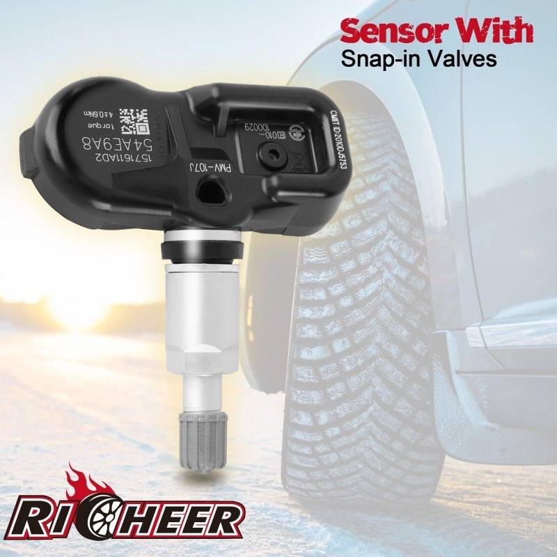 TIRE PRESSURE SENSOR TPMS Genuine 4X 42607-33021 PMV-107J For Scion Toyota Lexus