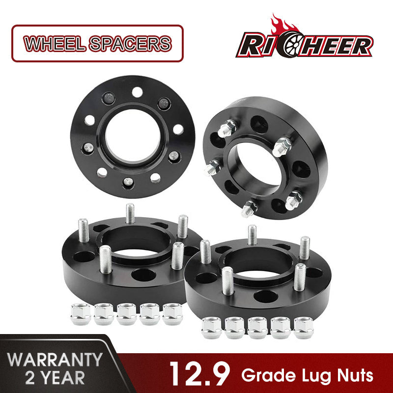 Wheels Spacers 1.5 5x150 M14x1.5 for LX470 LX570 Toyota Tundra Land Cruiser