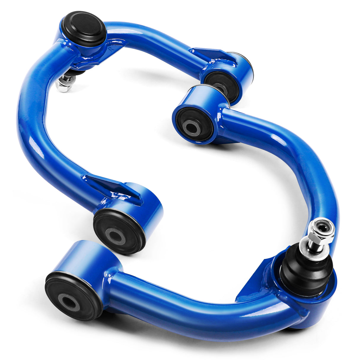 Richeer 2-4" Front Upper Control Arms in Blue for 04-22 F150 and Compatible Models