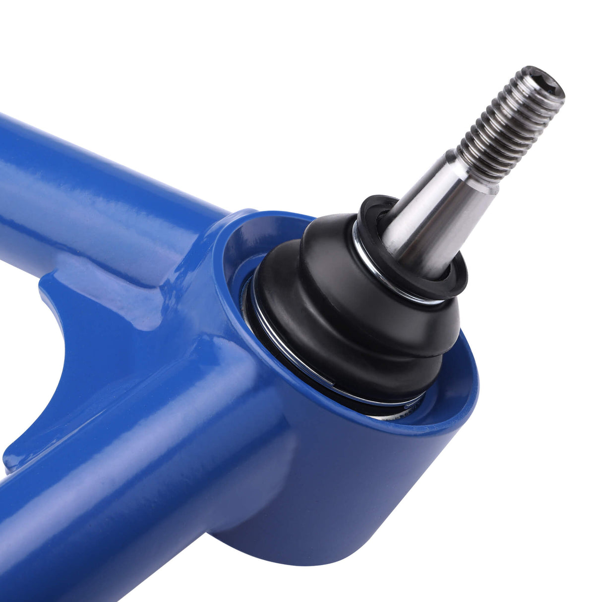 Richeer 2-4" Front Upper Control Arms with Ball Joint in Blue for 11-19 Silverado 2500HD and Compatible Models