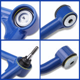 Richeer 2-4" Front Upper Control Arms in Blue for 07-18 Silverado 1500 and Compatible Models