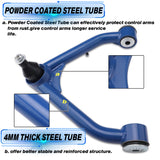 Richeer 2-4" Front Upper Control Arms in Blue for 99-06 Silverado 1500 and Compatible Models