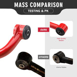 Richeer 2-4" Front Upper Control Arms in Red for 05-22 Tacoma and Compatible Models