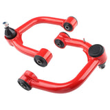 Richeer 2-4" Front Upper Control Arms in Red for 05-22 Tacoma and Compatible Models