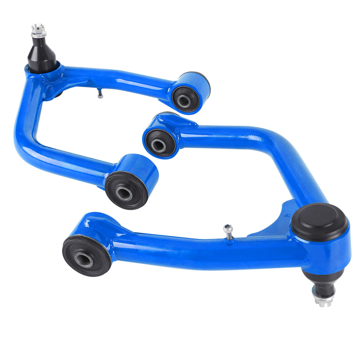 Richeer 2-4" Front Upper Control Arms Blue Tubular for 07-22 Tundra and Compatible Models